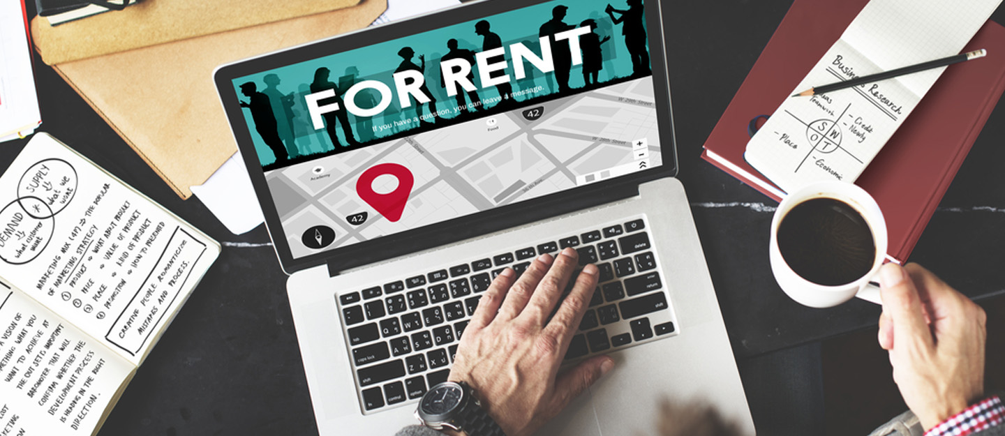 Man reading tips that help to rent out property quickly