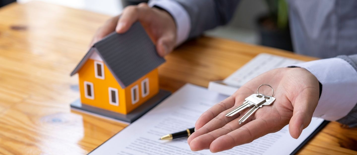 Image of man with housing authority contract