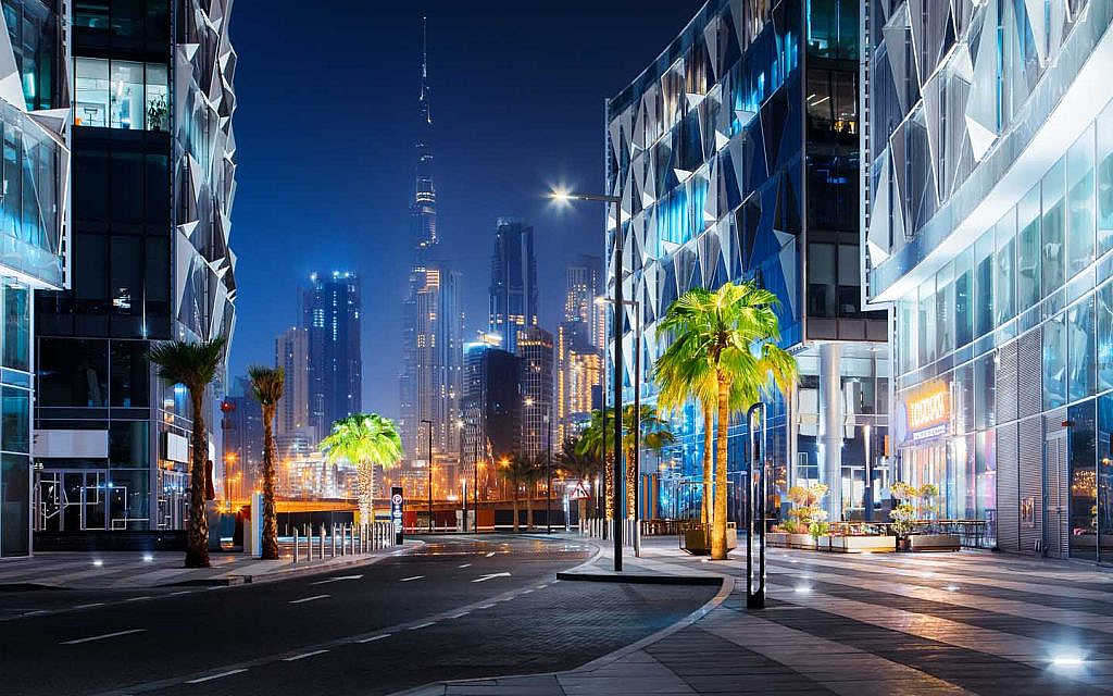 Downtown Dubai, the centre of city