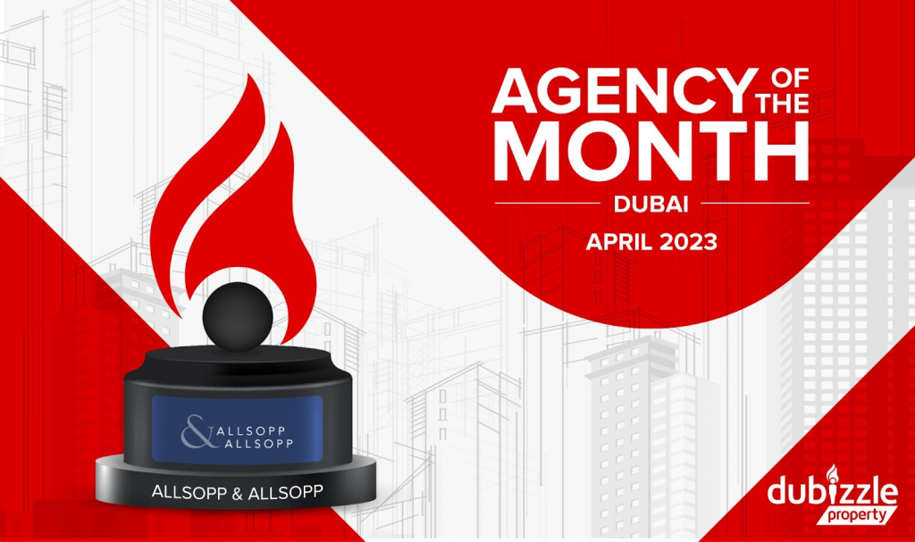 Agency of the Month award from Dubai for April 2023