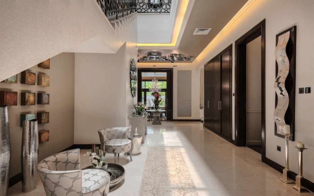 Interior of villas in Lunaria