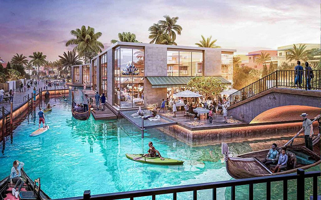 Santorini as a sports and fitness centre community in DAMAC Lagoons