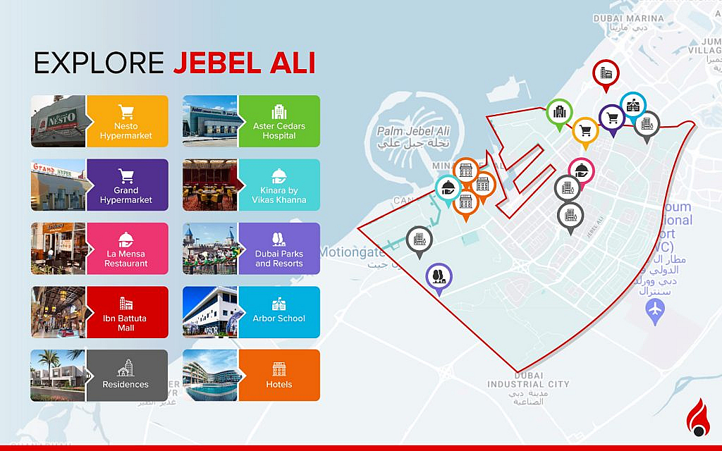 Jebel Ali's bird eye view