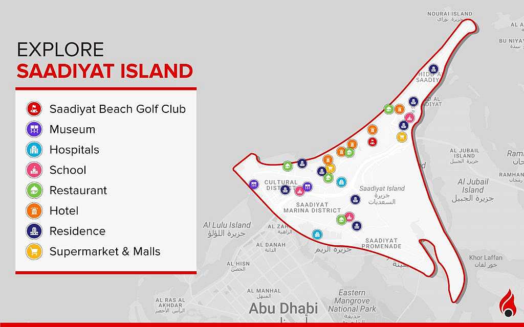 Overview of Saadiyat Island