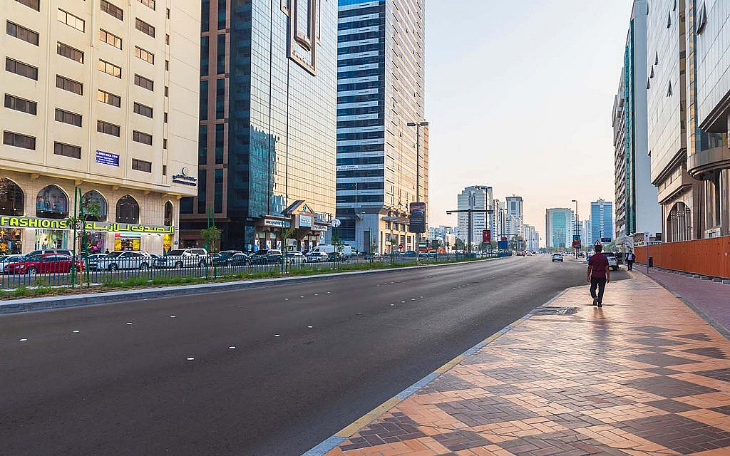 شارع في أبو ظبي