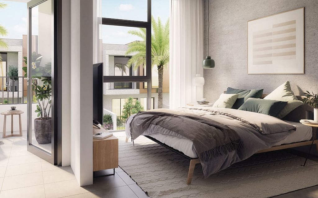 interior design of the bedroom in Greenview 2