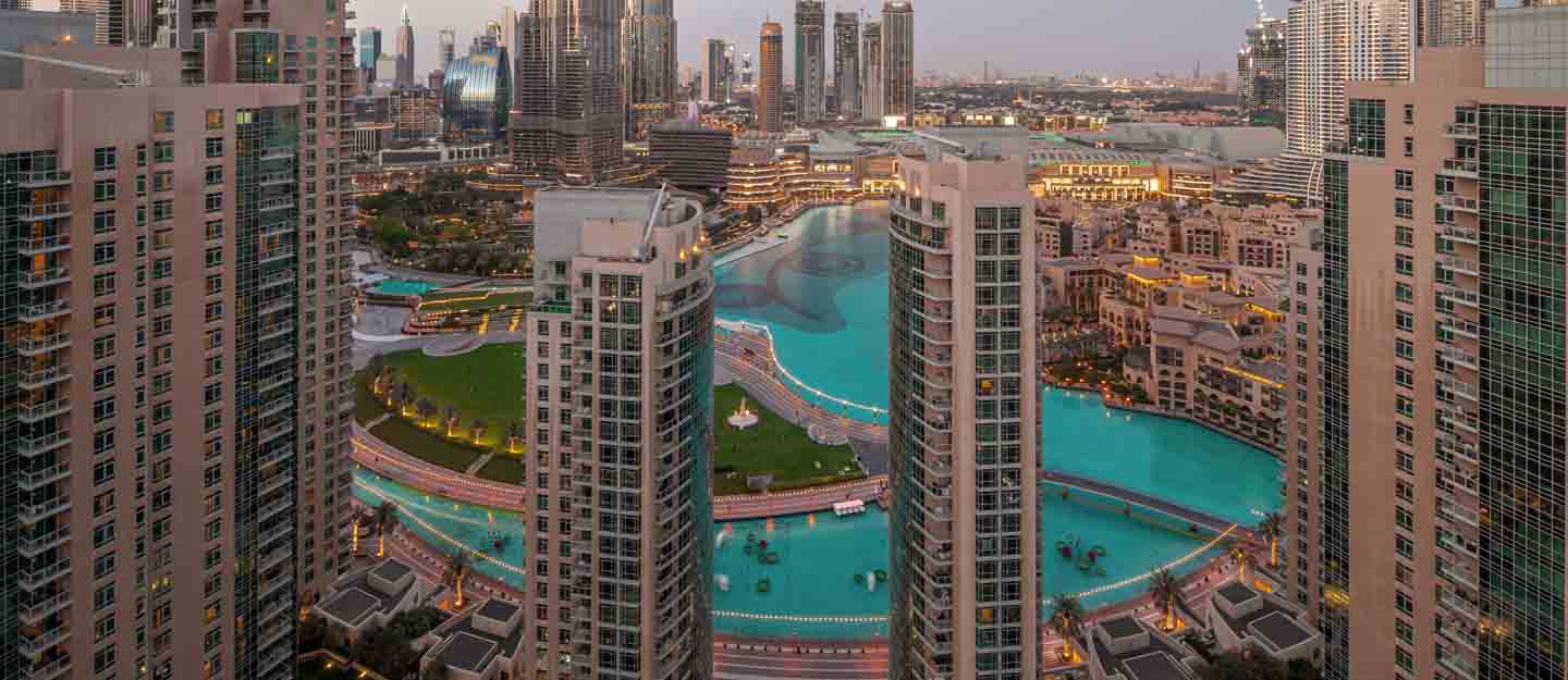 أبراج وسط مدينة دبي