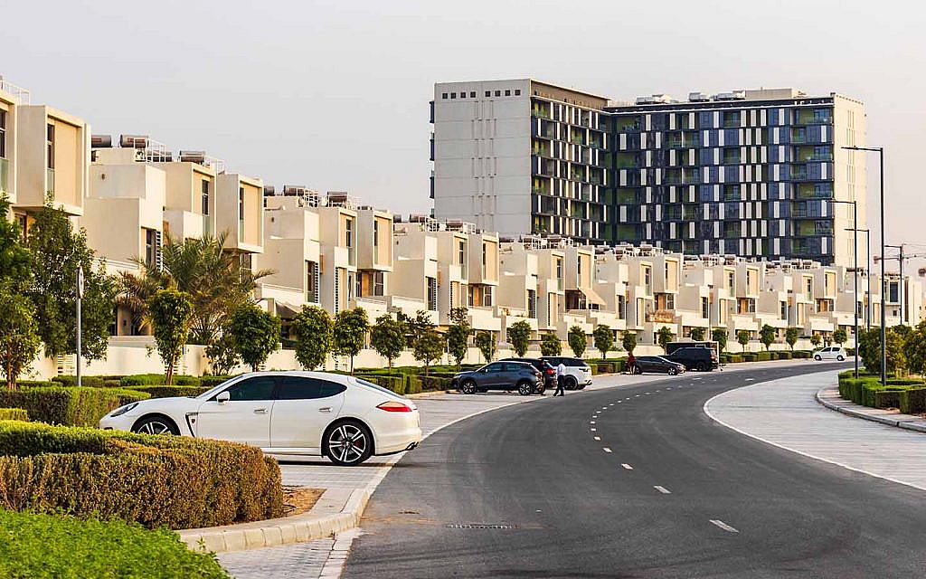 dubai south is known for its many townhouses and villas