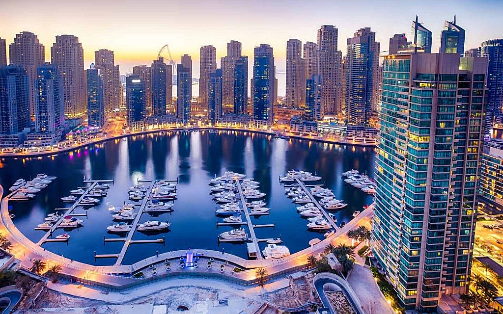 ابراج دبي مارينا