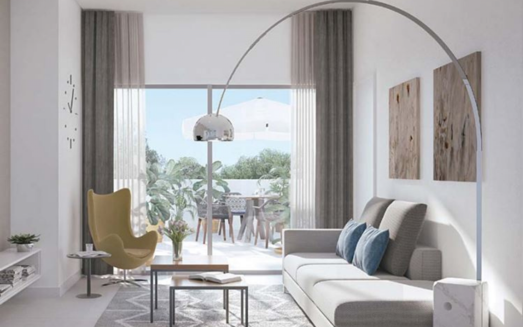 Interior of Parklane Townhouses 