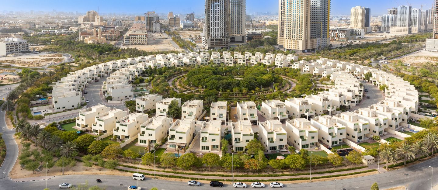 Townhouse community in Dubai