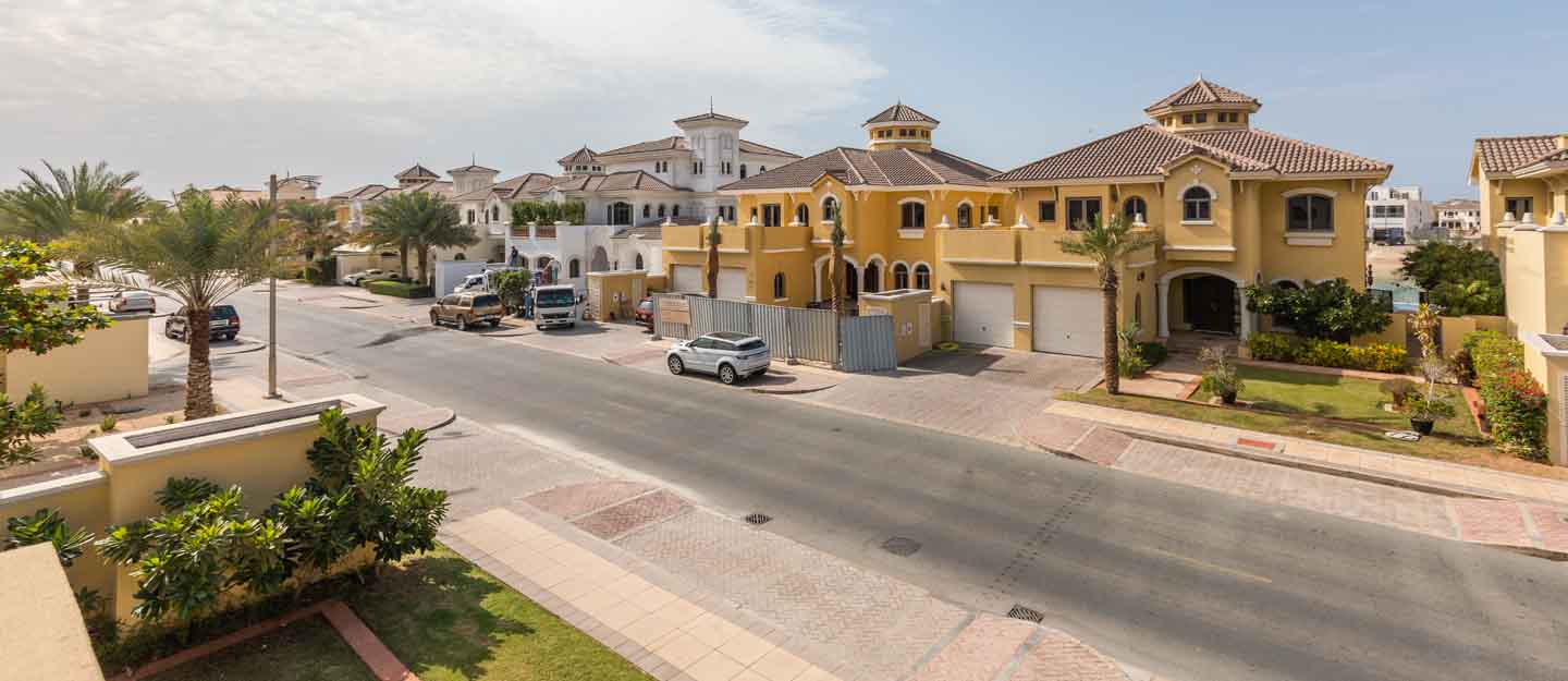 مجموعة فلل في دبي