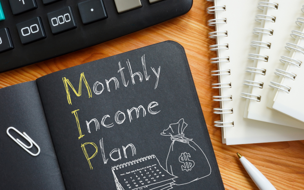 Making a Monthly income plan for buying property