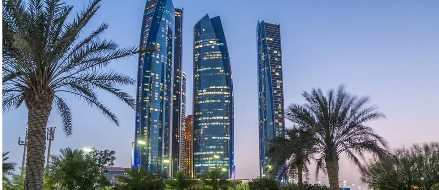 Skyscrapers in Abu Dhabi