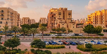 إحدى المناطق السكنية في دبي