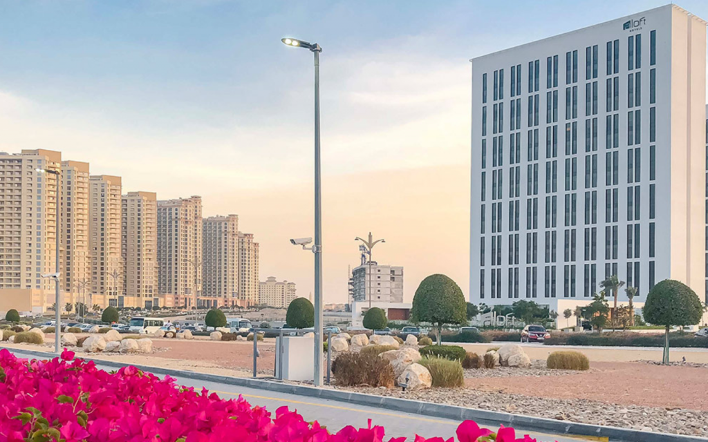 Buildings in Dubai Production City