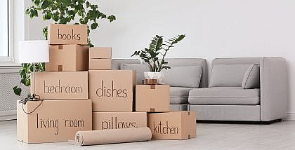 صناديق نقل الأثاث