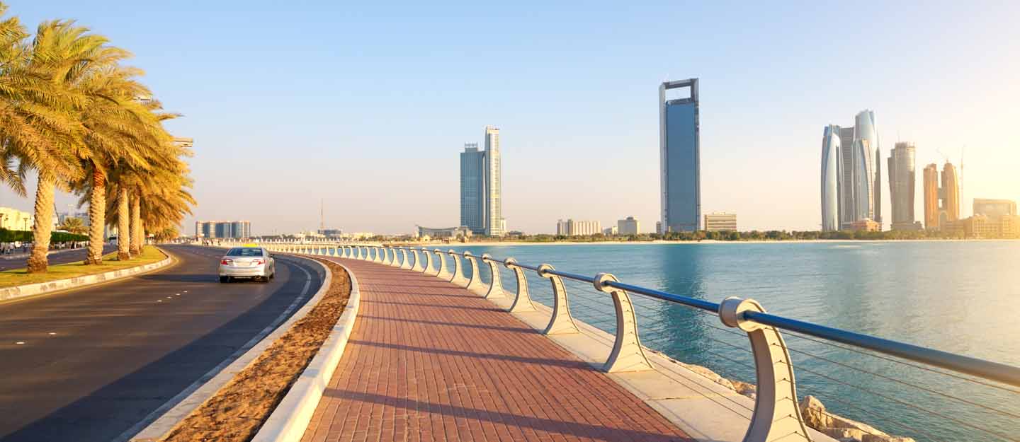 كورنيش في أبوظبي