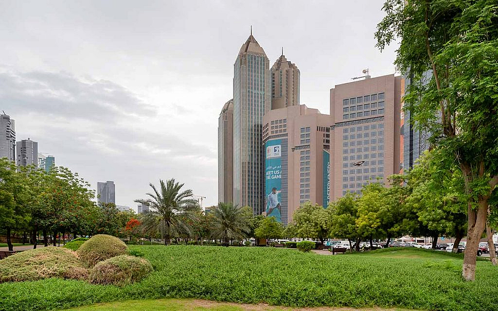حديقة في إمارة أبوظبي