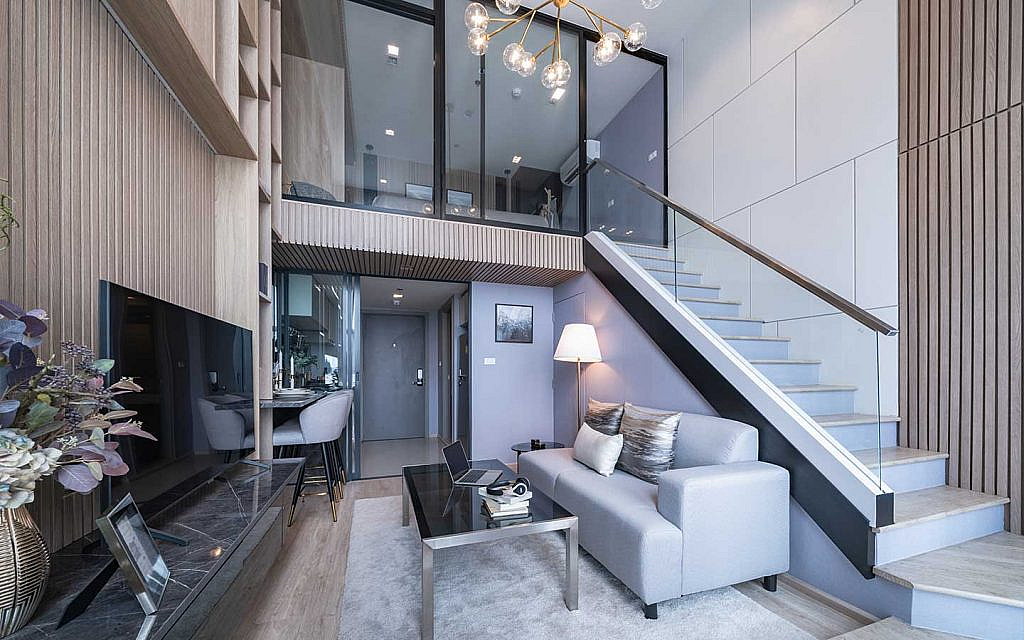 Duplex housing symbolizes architectural progress 