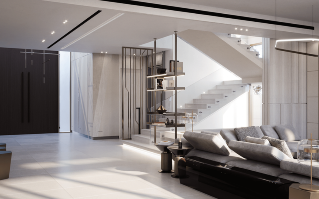 Lift in a villa of Woodland Residences