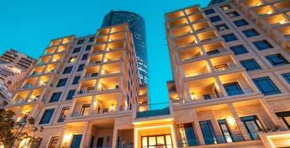 Building from one of the non-luxury areas to buy an apartment in Abu Dhabi