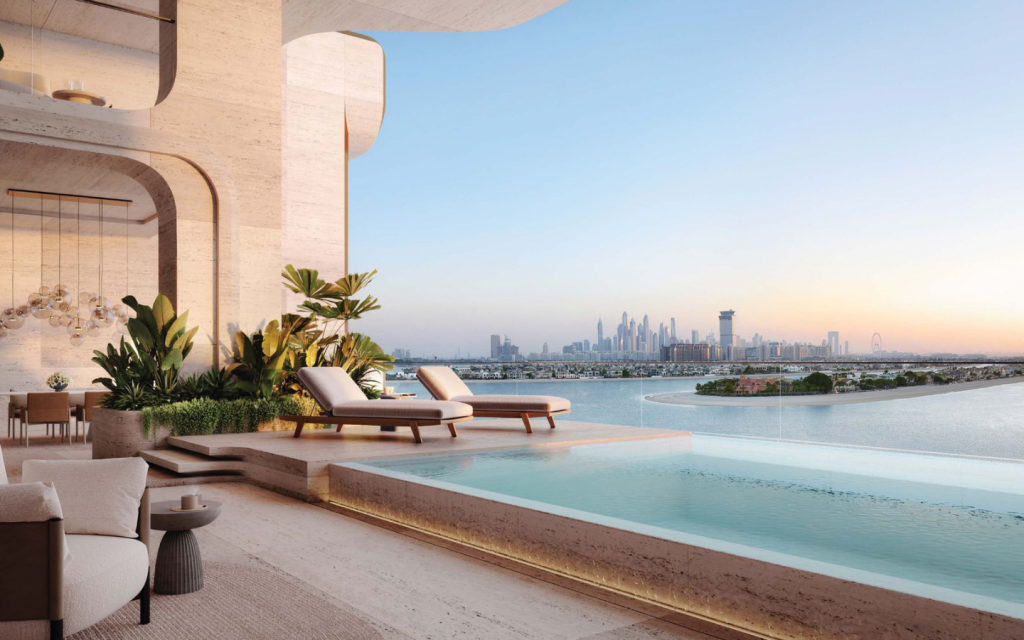The waterfront view from ELA residence