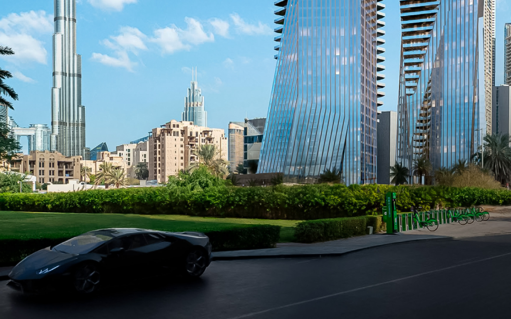 Exterior view of Baccarat Hotel and Residences