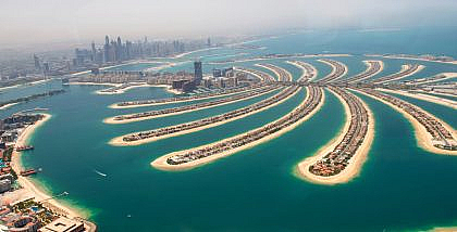 Detailed area overview for Palm Jebel Ali Dubai