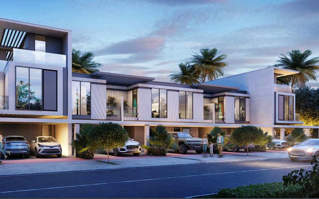DAMAC Sun City Amenities and townhouses 