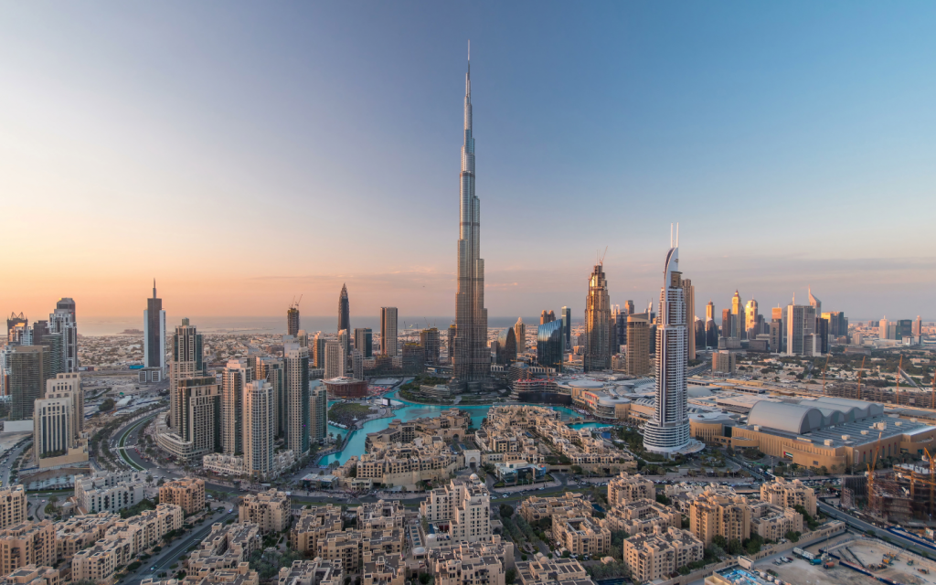 الشقق في وسط مدينة دبيتطل على برج خليفة