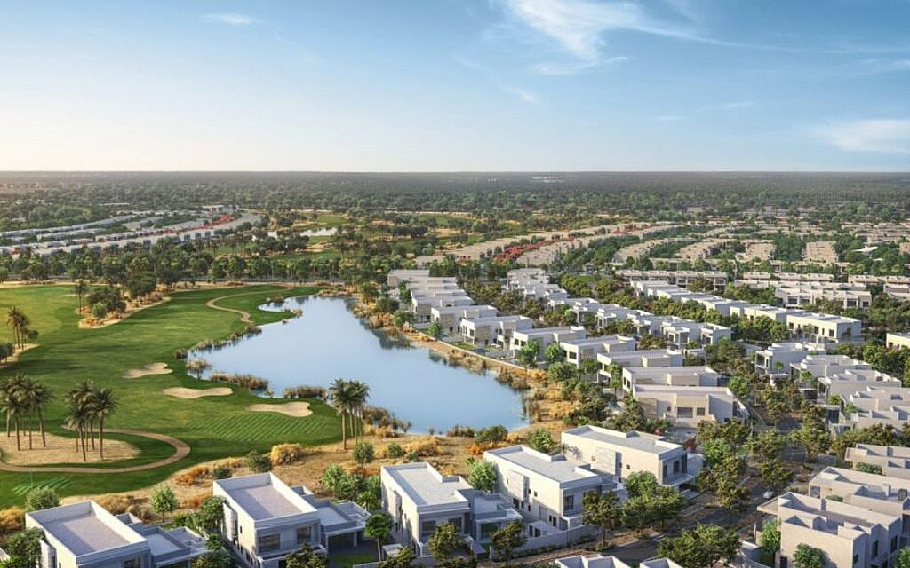 Yas Acres neighbourhood consists of townhouses, villas and apartments.