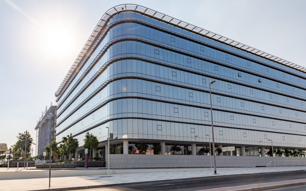 Building of business cluster in Dubai CommerCity