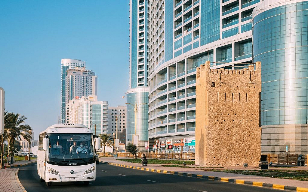 Ajman is well-connected to Dubai via E11 highway