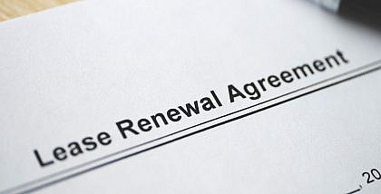 Renew the lease contract of Dubai Municipality Properties and Spaces