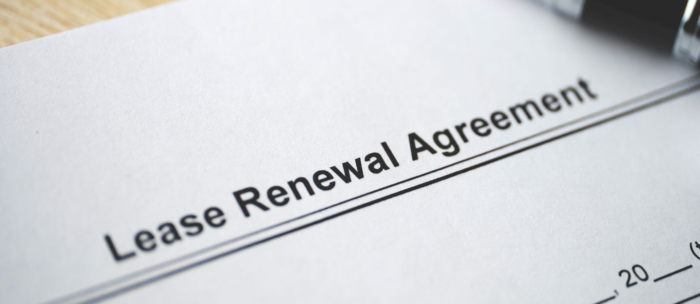 Renew the lease contract of Dubai Municipality Properties and Spaces
