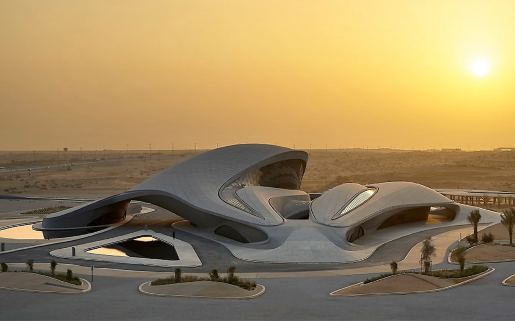 BEEAH Group Headquarters in Sharjah surrounded by desert