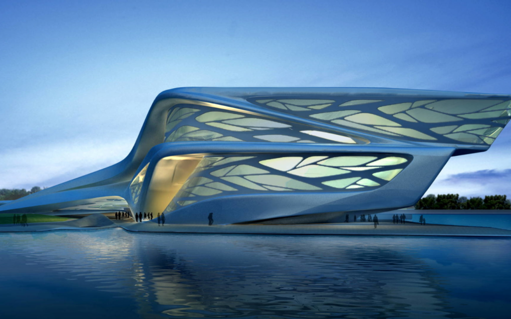 Structure of an Abu Dhabi Performing Arts Centre