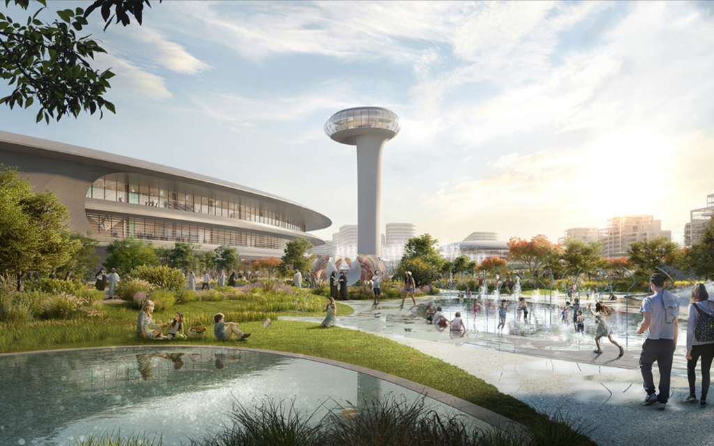 Aljada Central Hub in Sharjah