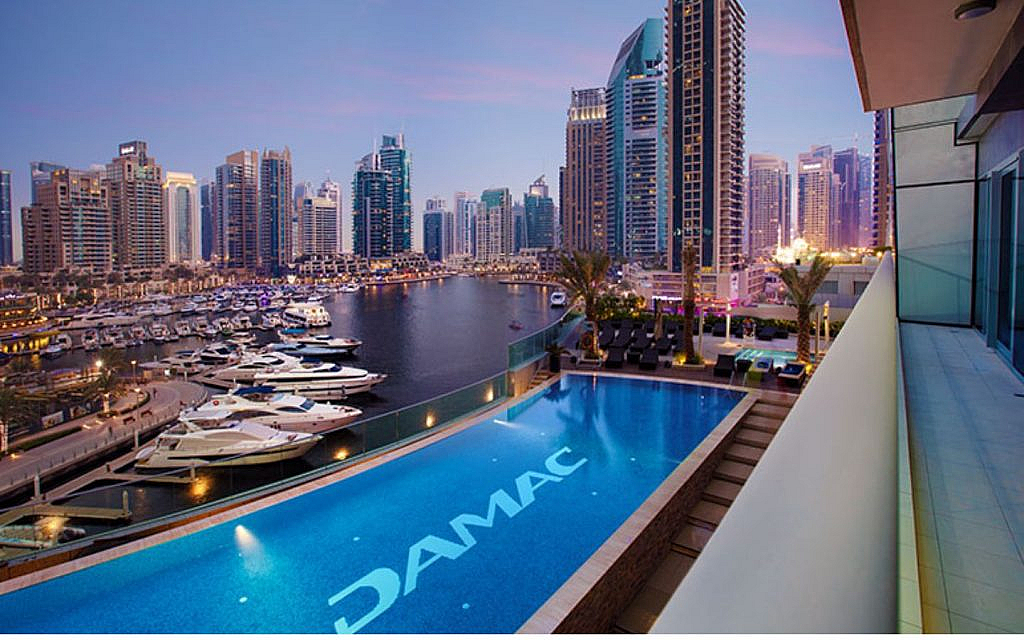 DAMAC Heights is located in Dubai Marina