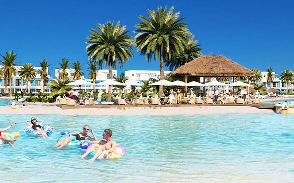 DAMAC Lagoons are surrounded by white sandy beaches