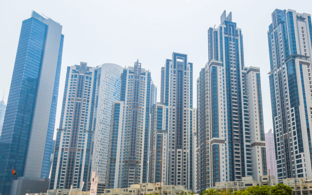 apartment complex in business bay