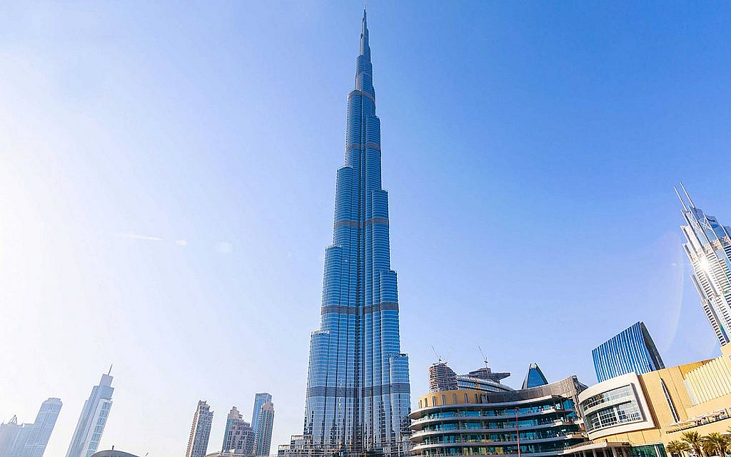 Burj Khalifa comes first when ranking Ranking the tallest buildings in the UAE