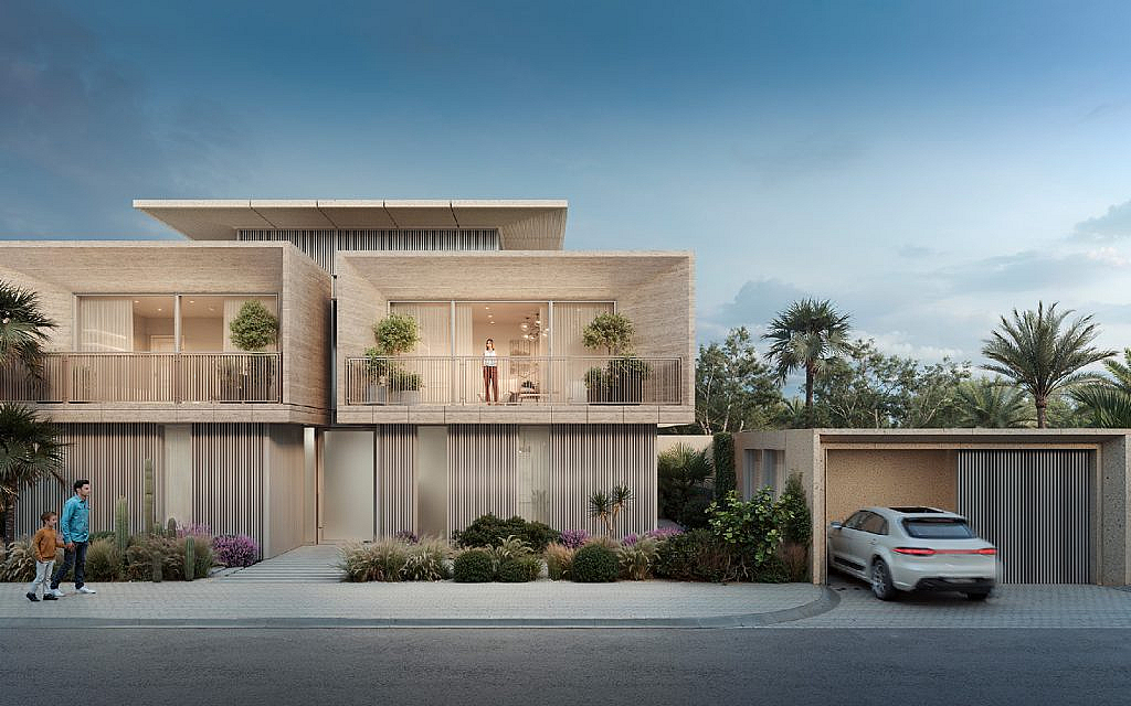 buyers can find different types on villas in the project
