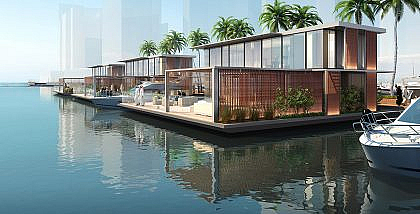 Marasi Floating Villas Business Bay dubai