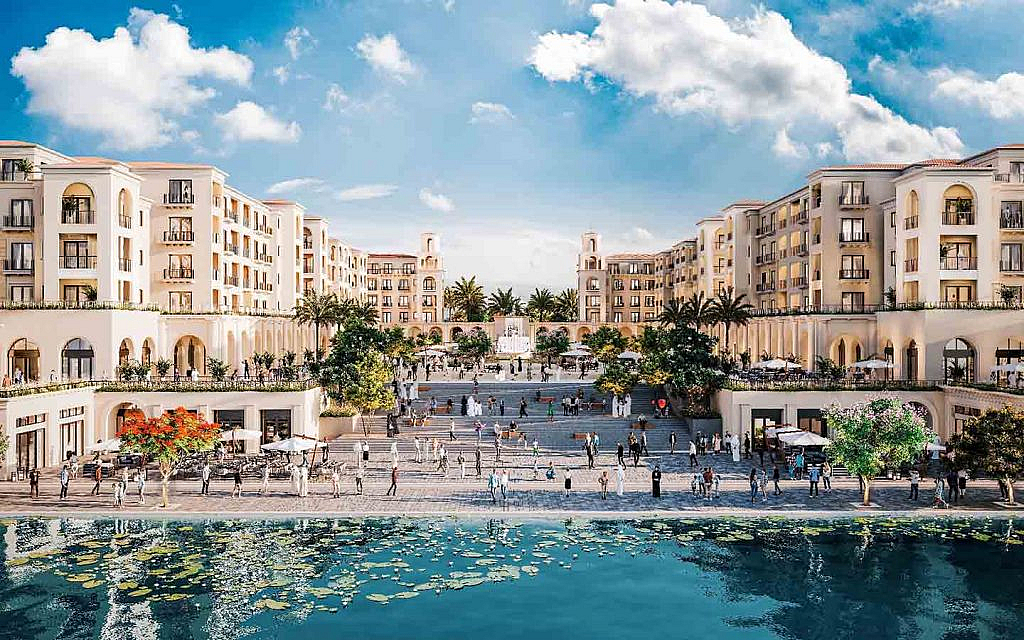 مشروعًا سكنيًا فخمًا على واجهة مائية