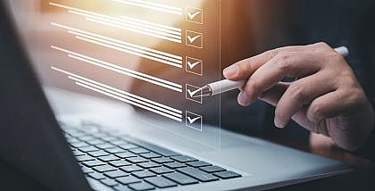 Check application status from DLD