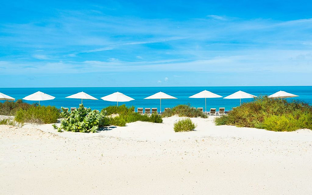 Saadiyat Public Beach is a popular entertainment spot