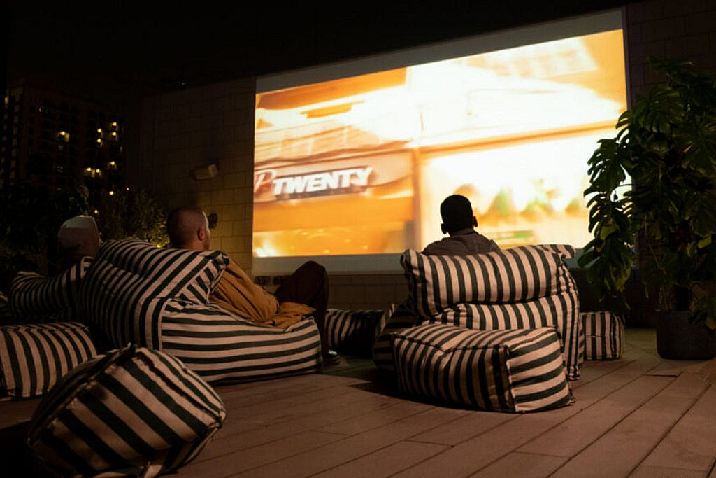 a cinema at Hive JVC Dubai