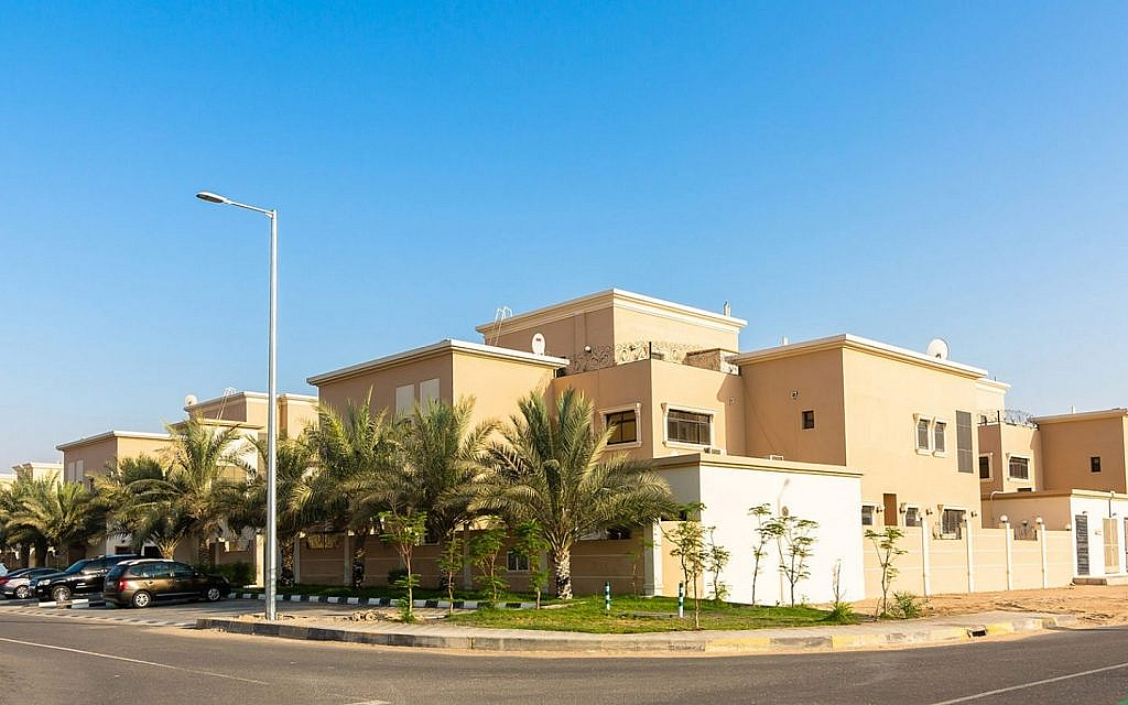 A row of villas in MBZ City